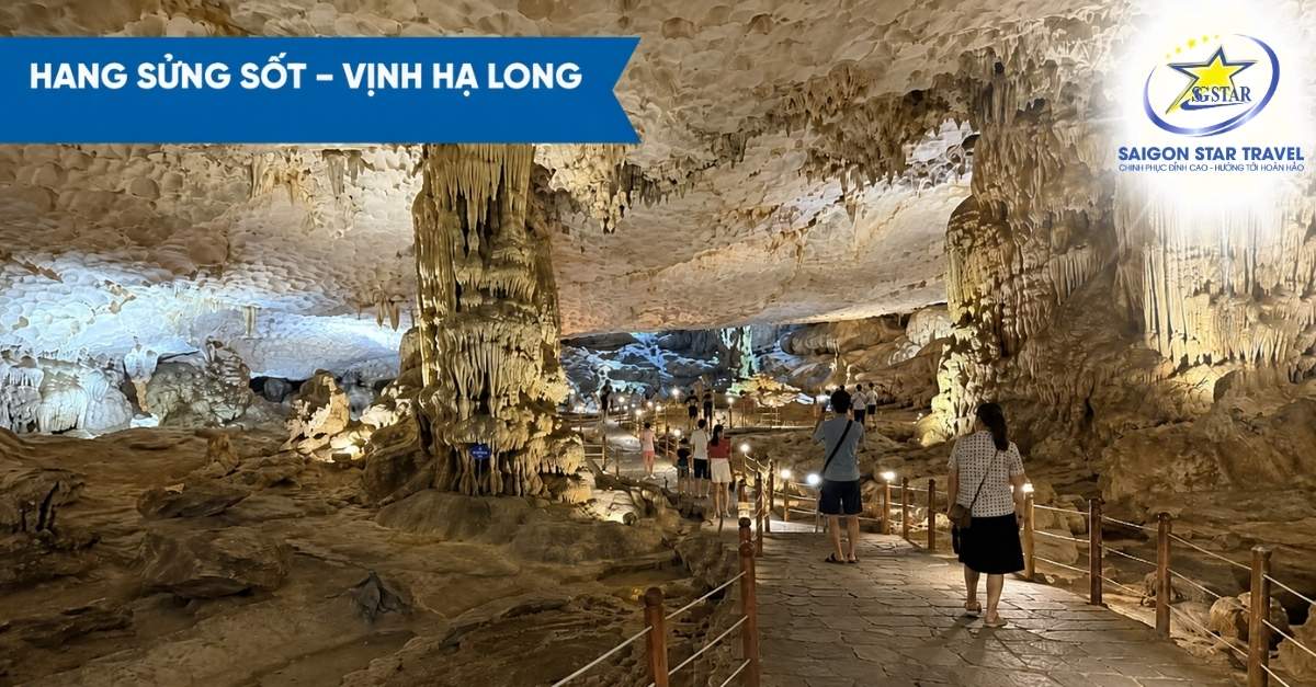 Tour Hạ Long 2N2Đ Từ TpHCM | Ngủ Đêm Du Thuyền 3 Sao