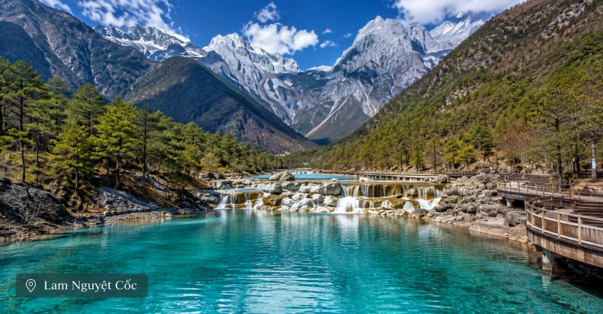 Tour Lệ Giang Shangrila 5N4Đ Từ TpHCM: Núi Tuyết Ngọc Long, Lam Nguyệt Cốc