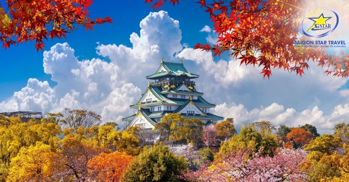 Tour Nhật Bản Osaka - Kyoto - Kobe - USJ 4N4Đ Từ TpHCM