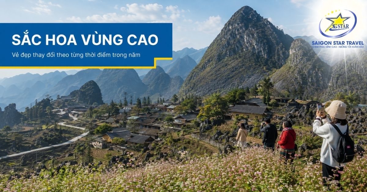 Tour Hà Giang 3N3Đ Từ TpHCM | Gồm Vé Máy Bay - Khách Sạn 3 Sao