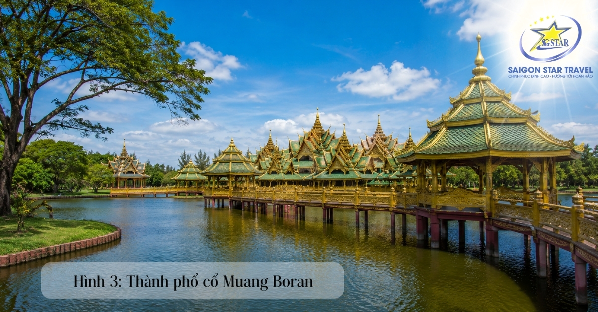 Tour Thái Lan Suan Thai Muang Boran 5N4Đ Từ TpHCM