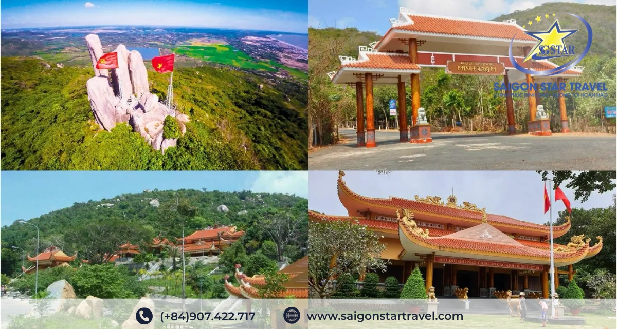 Núi Minh Đạm - Tour du lịch Long Hải 3 ngày 2 đêm