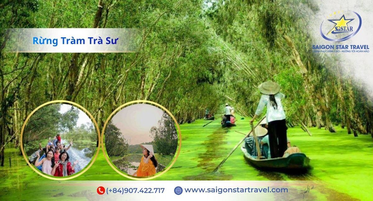 Rừng Tràm Trà Sư - Tour Miền Tây 6 ngày 5 đêm