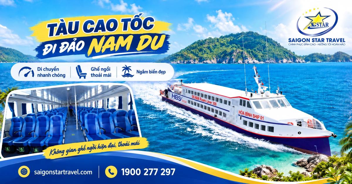 Tour Nam Du 2 Ngày 2 Đêm Từ TpHCM - Trọn Gói Xe, Tàu, Ăn Ở