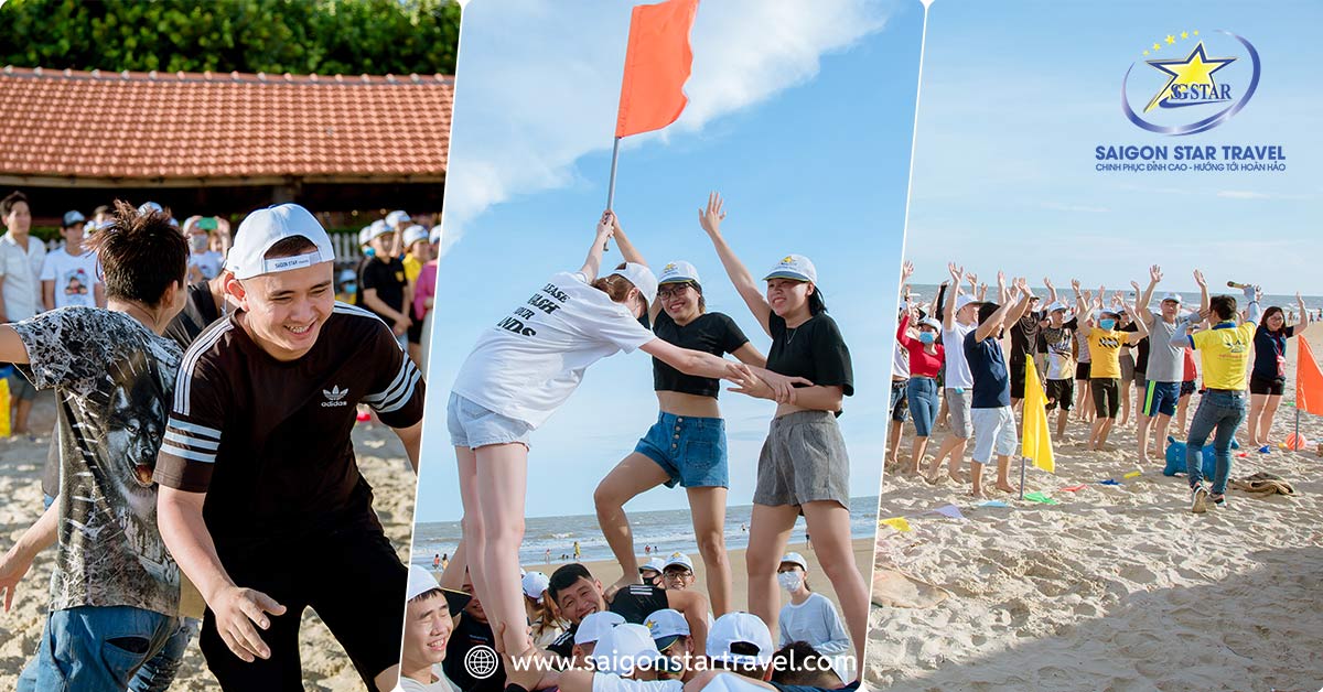 Tour Team Building Long Hải 1 Ngày - Biển Xanh – Trò Chơi Sôi Nổi