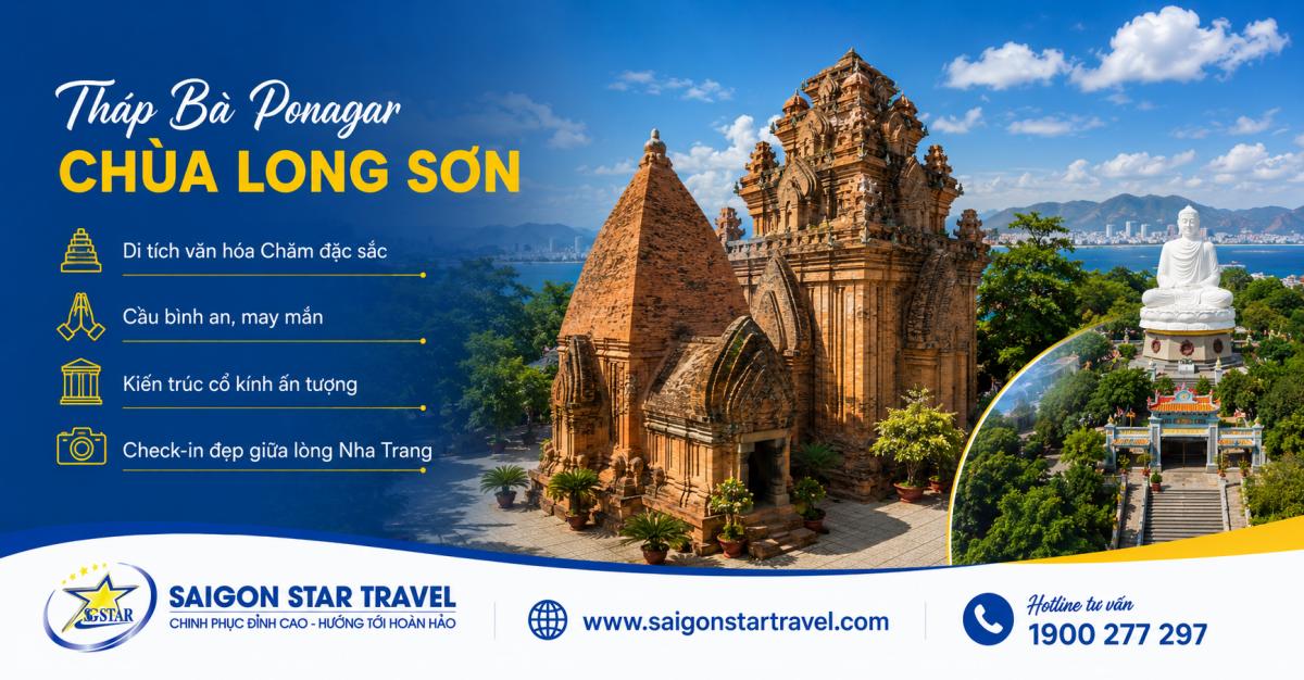 Tour Nha Trang 4 Ngày 3 Đêm Nhập Đoàn Trưa, Đi Xe - Tàu - Máy Bay