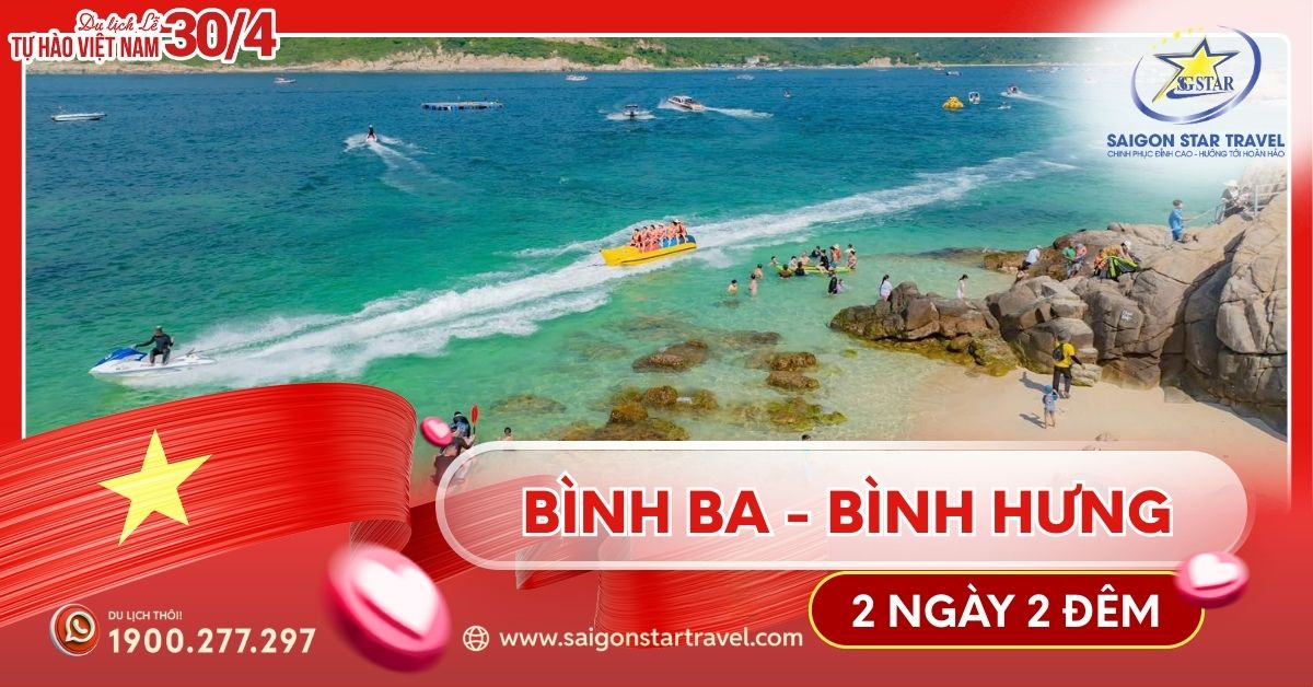 Tour Bình Hưng - Bình Ba Lễ 30/4 2 Ngày 2 Đêm - Khám phá Nhị Bình