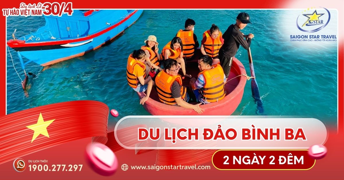 Tour Bình Ba - Vĩnh Hy 2N2Đ Lễ 30/4 Từ TpHCM | Xe Giường Nằm, Tiệc BBQ Tôm Hùm