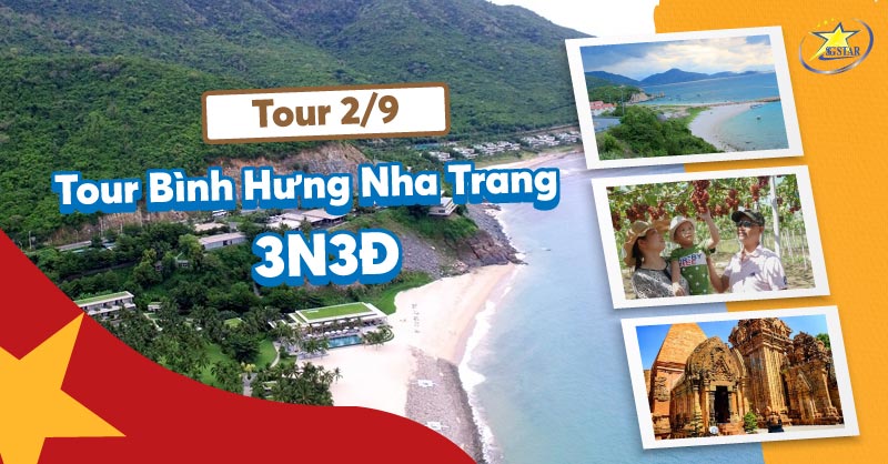 Tour Bình Hưng Nha Trang Lễ 2/9 - 3 Ngày 3 Đêm