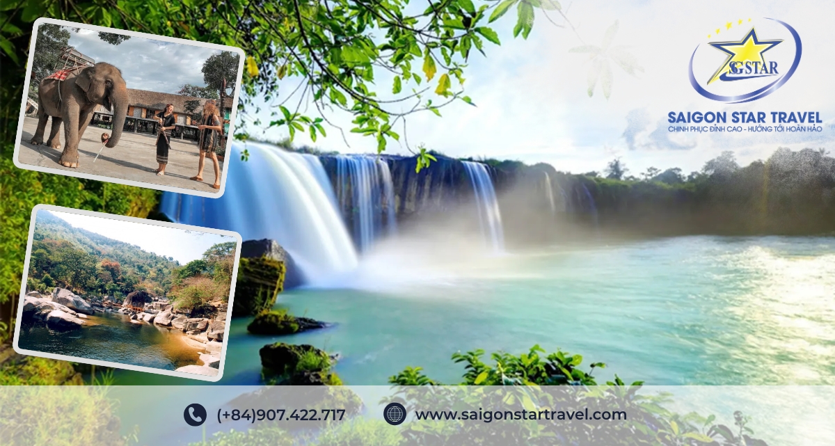 Tour Buôn Ma Thuột 1 Ngày | Buôn Đôn, Yok Đôn, Hồ Lắc, Thác Draynur