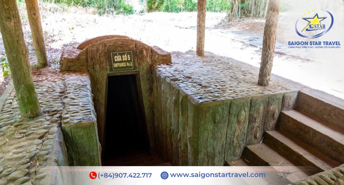 Tour Địa Đạo Củ Chi 1 Ngày - Hầm Địa Đạo