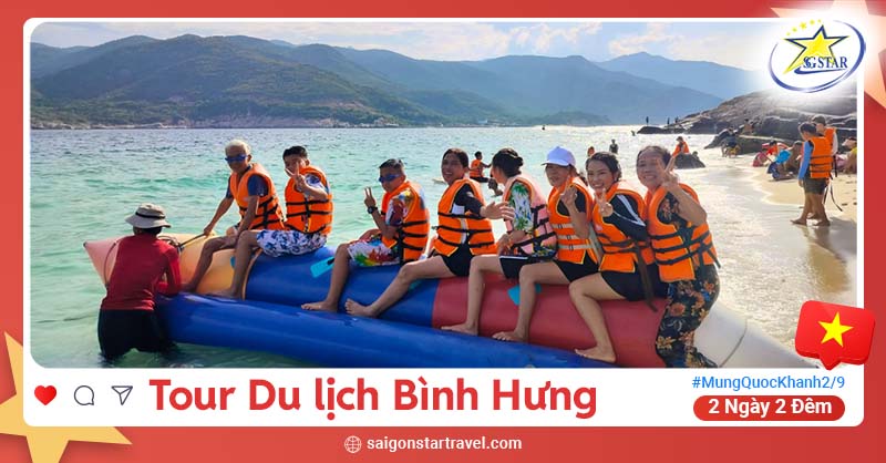 Tour Đảo Bình Hưng Lễ 2/9 [2N2Đ]