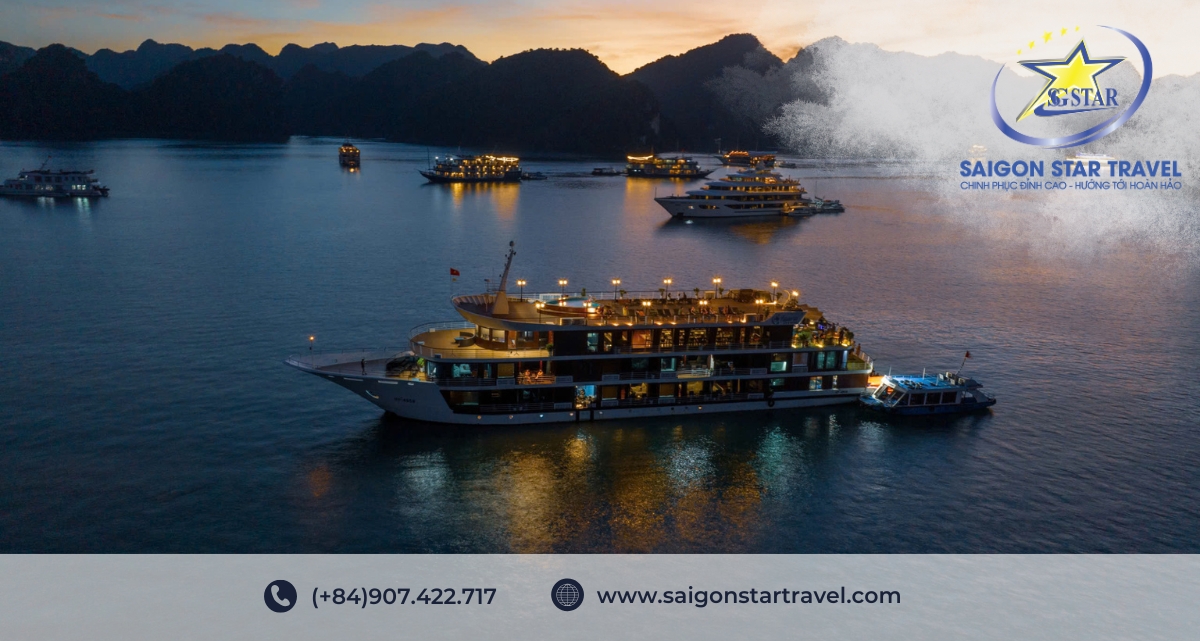 Tour Du Thuyền Hạ Long 3 Ngày 2 Đêm | Trọn Gói Đẳng Cấp 5 Sao