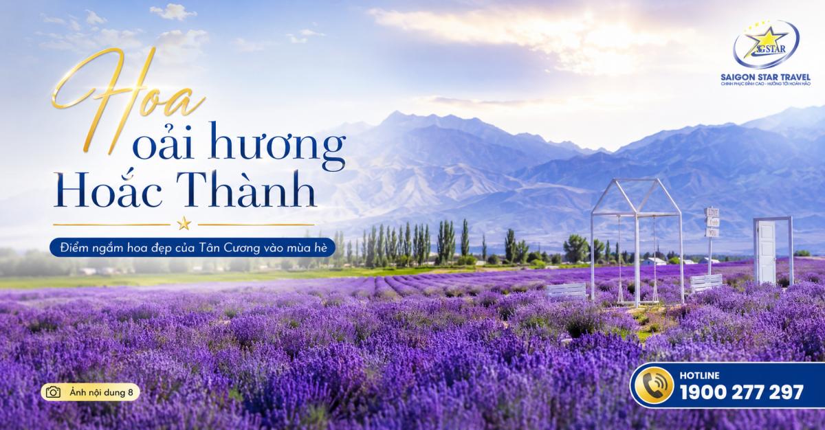 Tour Tân Cương 8N7Đ Từ TpHCM: Hỏa Diệm Sơn - Làng Hemu - Hồ Sayram