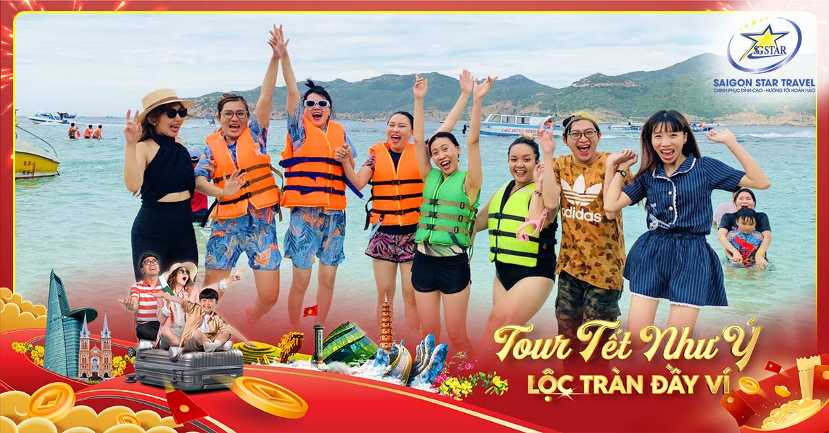 Tour Tết Âm Lịch Bình Hưng 2 Ngày 2 Đêm | Xe Giường Nằm + Tiệc BBQ Tôm Hùm