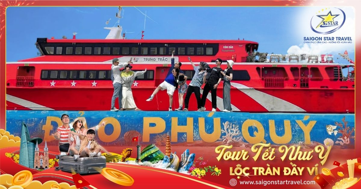Tour Tết Âm Lịch Phú Quý 3N2Đ | Hòn Tranh – BBQ Hải Sản