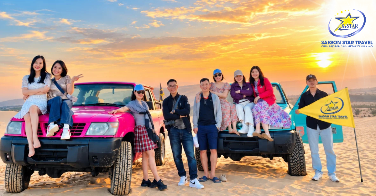 Tour Mũi Né 5 Sao 2 Ngày 1 Đêm - Xe Limousine Cao Cấp