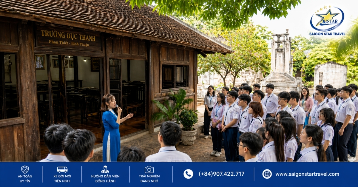 Tour Học Sinh Phan Thiết 2 Ngày 1 Đêm Cho THCS, THPT | Học Tập Trải Nghiệm & Gắn Kết
