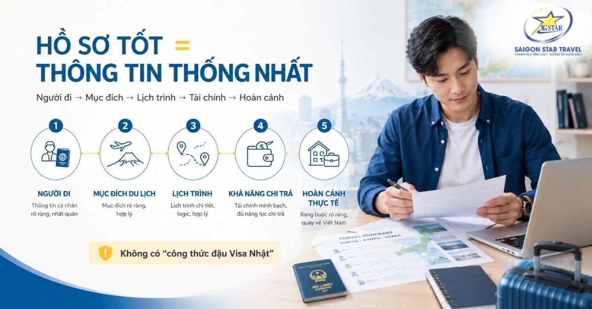 Visa Du Lịch Nhật Bản: Hồ Sơ, Chi Phí & Thủ Tục 2026