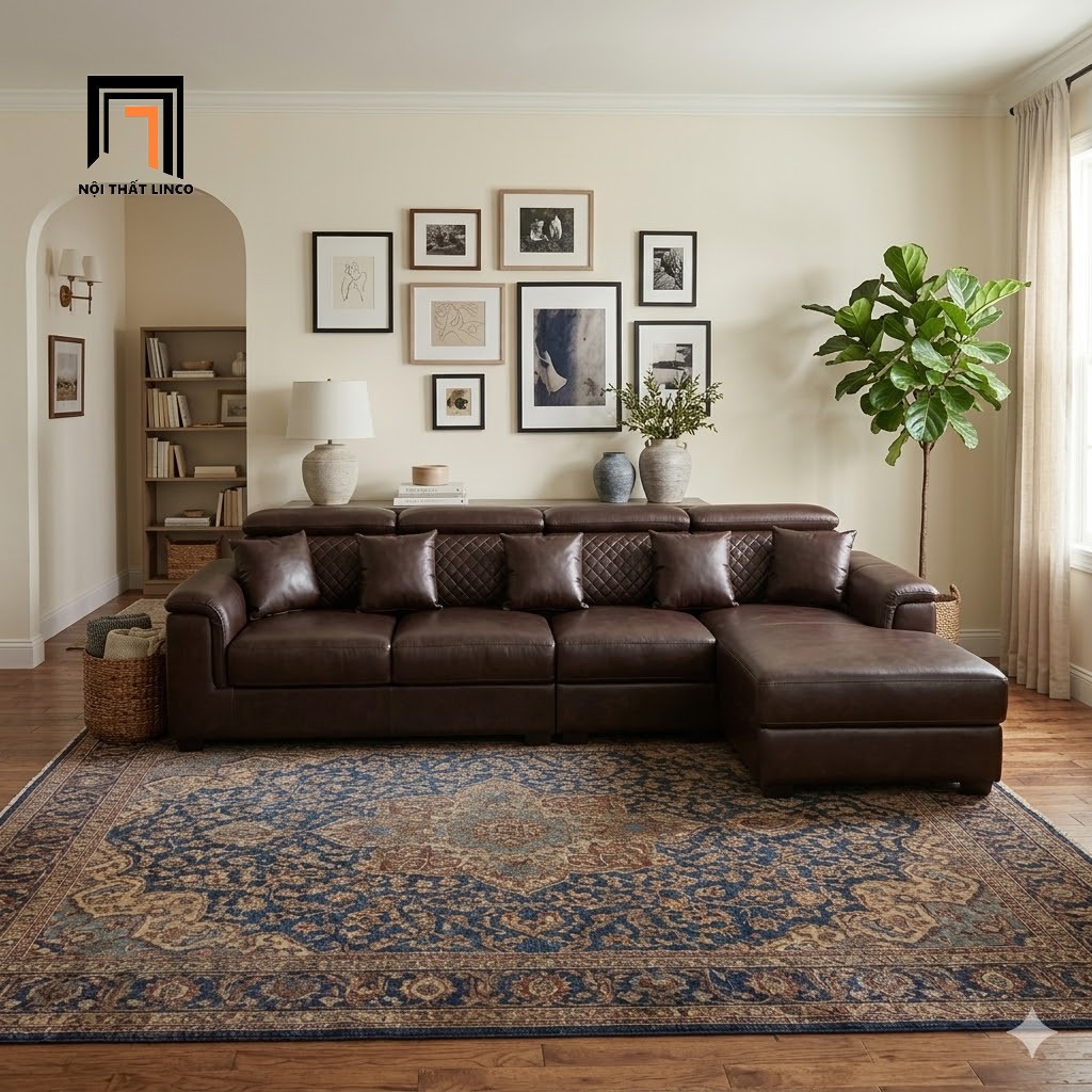 sofa sectional upholstered faux leather