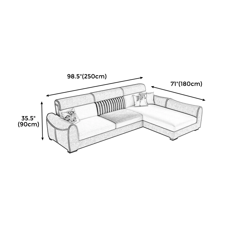 sofa góc 2m5 x 1m8