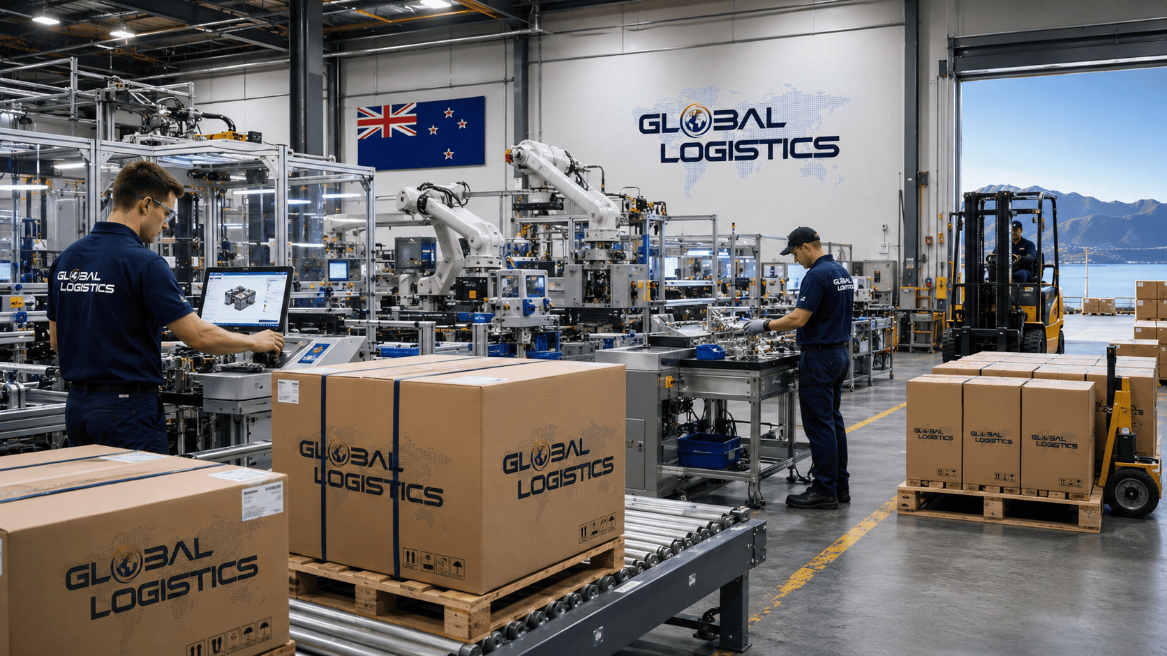 Sản xuất hàng tại nhà máy New Zealand - Úc tiêu chuẩn quốc tế