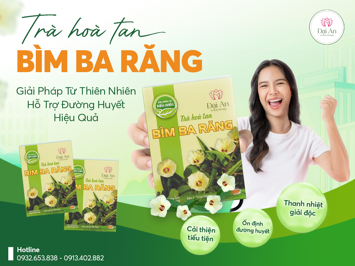 Bìm Ba Răng Đại An – Giải Pháp Từ Thiên Nhiên Hỗ Trợ Đường Huyết Hiệu Quả
