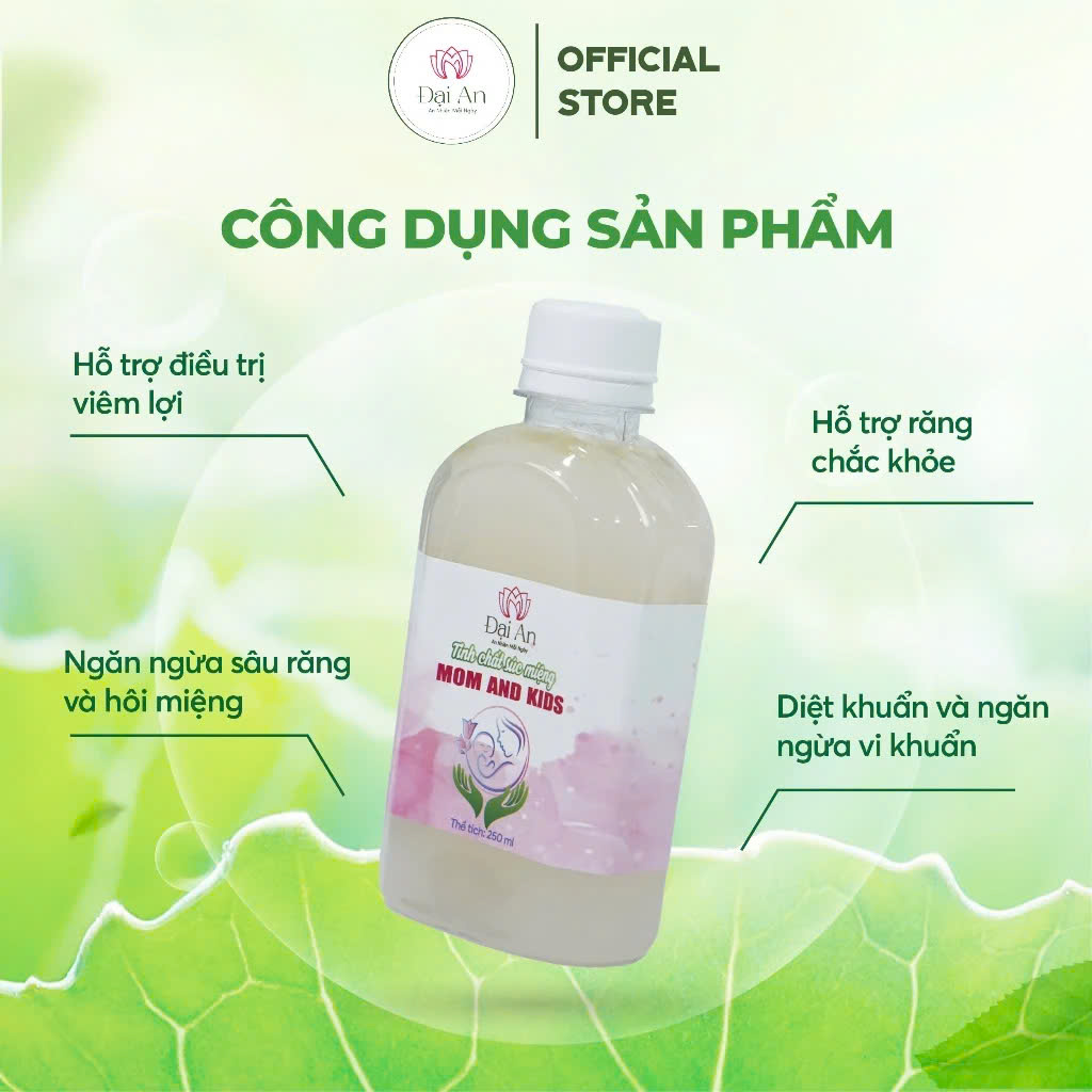 Tinh chất súc miệng MOM AND KIDS