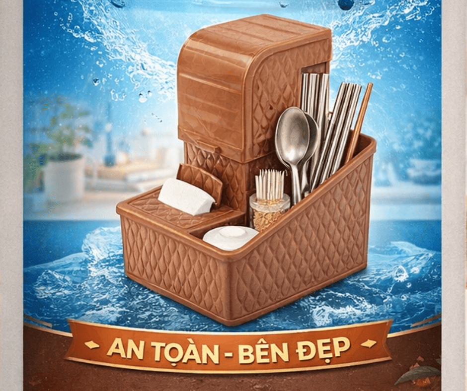 Ống Đũa 3 Ngăn Đẹp Bền Xu Hướng Hiện Nay