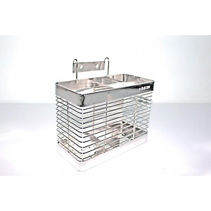 Ống Đựng Đũa Muỗng Inox 2 Ngăn Chất Lượng