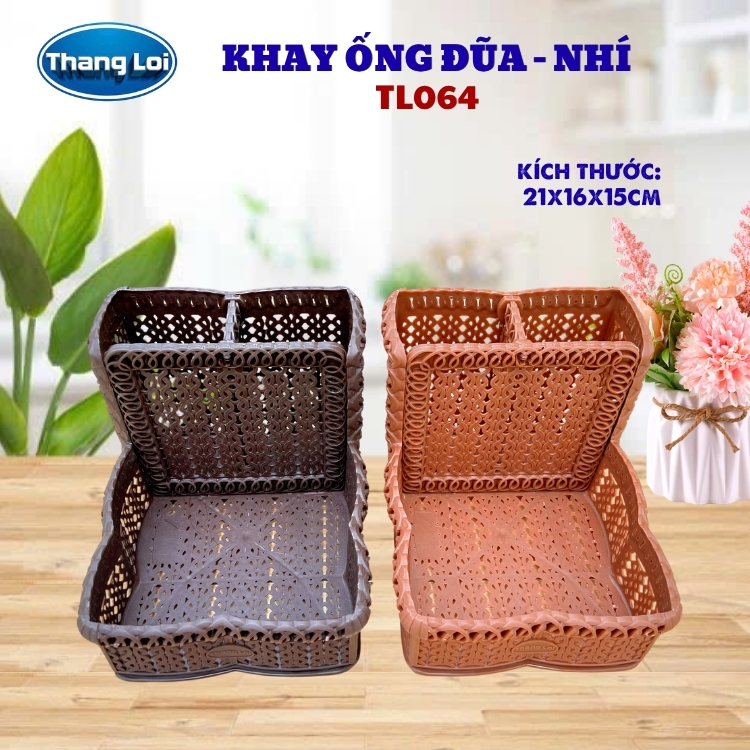 Khay Đựng Đũa Muỗng Nhà Hàng Quán Ăn Kèm Khay Gia Vị Size Nhỏ TL064
