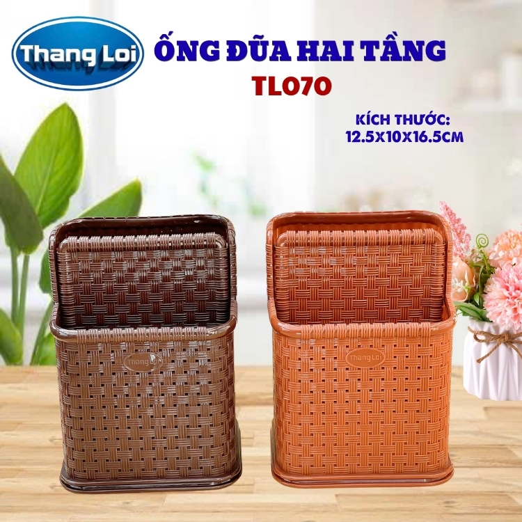 Ống đũa 2 tầng cho nhà hàng, quán ăn TL070