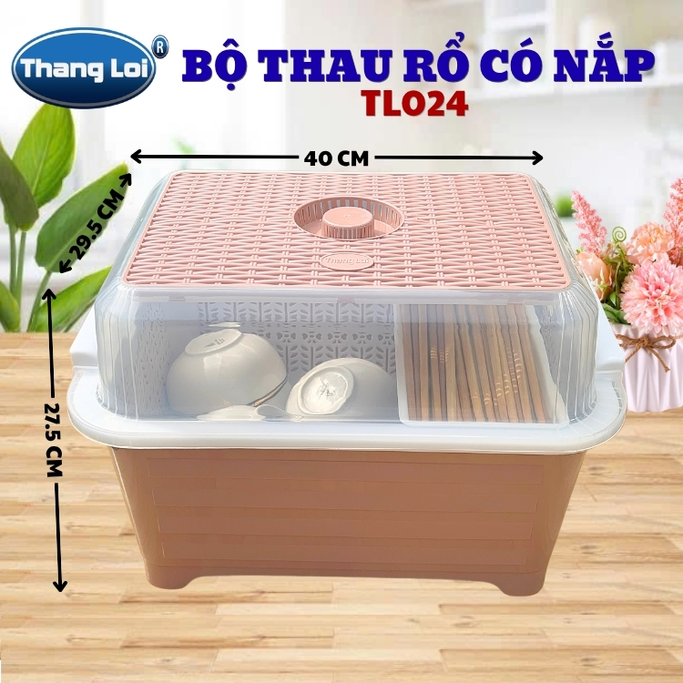 BỘ THAU RỔ ÚP CHÉN