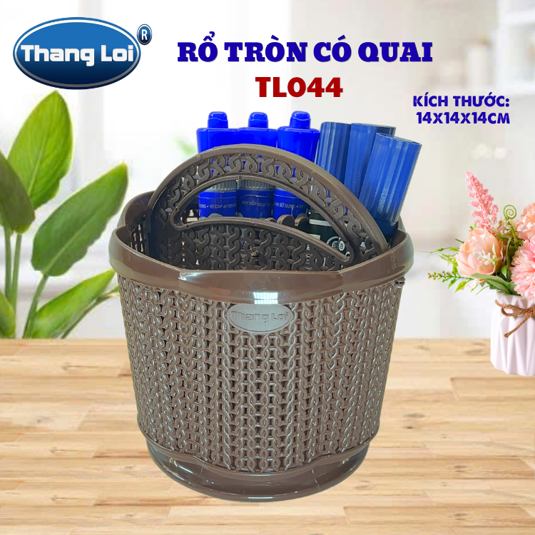 RỔ TRÒN CÓ QUAI