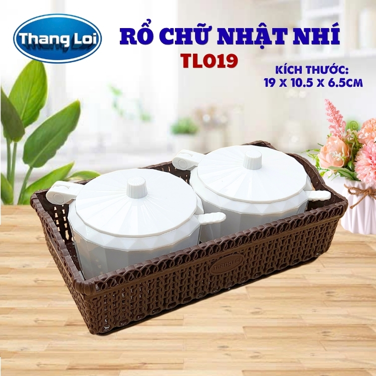 RỔ CHỮ NHẬT NHÍ