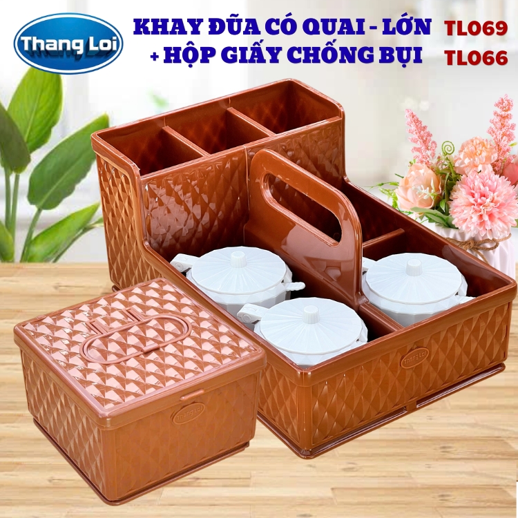KHAY ĐŨA CÓ QUAI - SIZE LỚN TL069