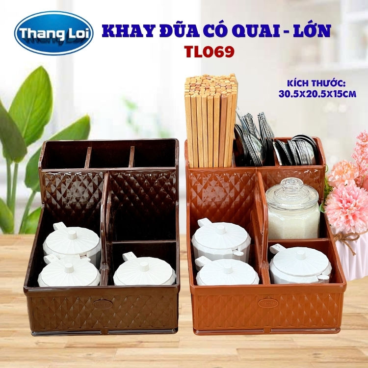 KHAY ĐŨA CÓ QUAI - SIZE LỚN TL069