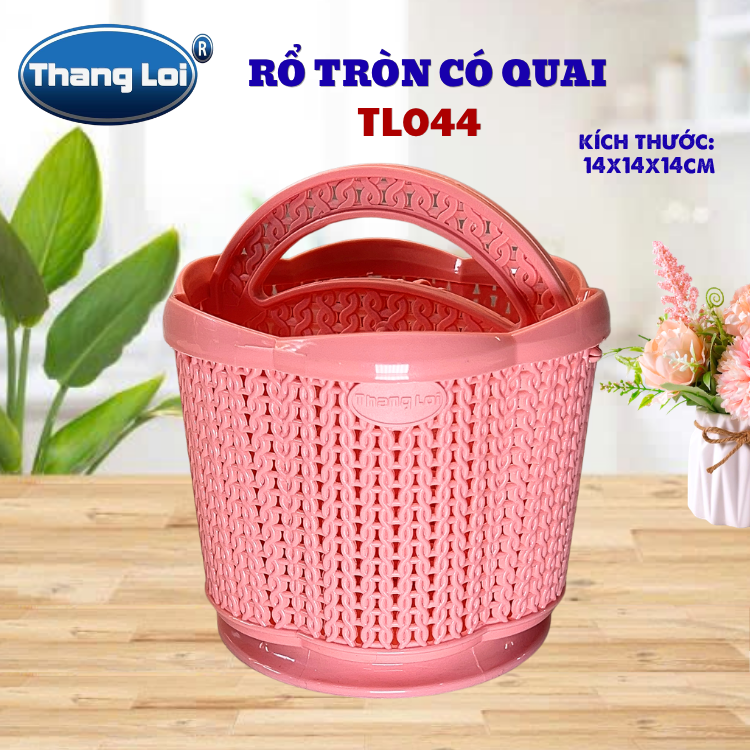 RỔ TRÒN CÓ QUAI