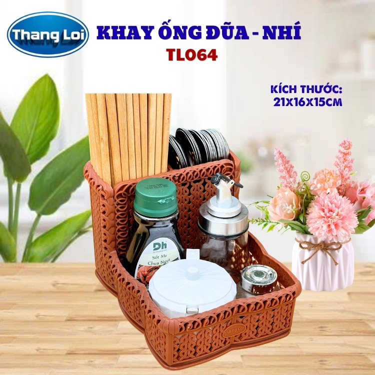 Khay Đựng Đũa Muỗng Nhà Hàng Quán Ăn Kèm Khay Gia Vị Size Nhỏ TL064