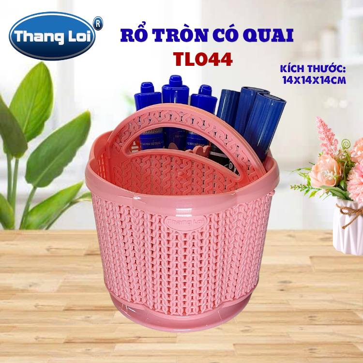 RỔ TRÒN CÓ QUAI