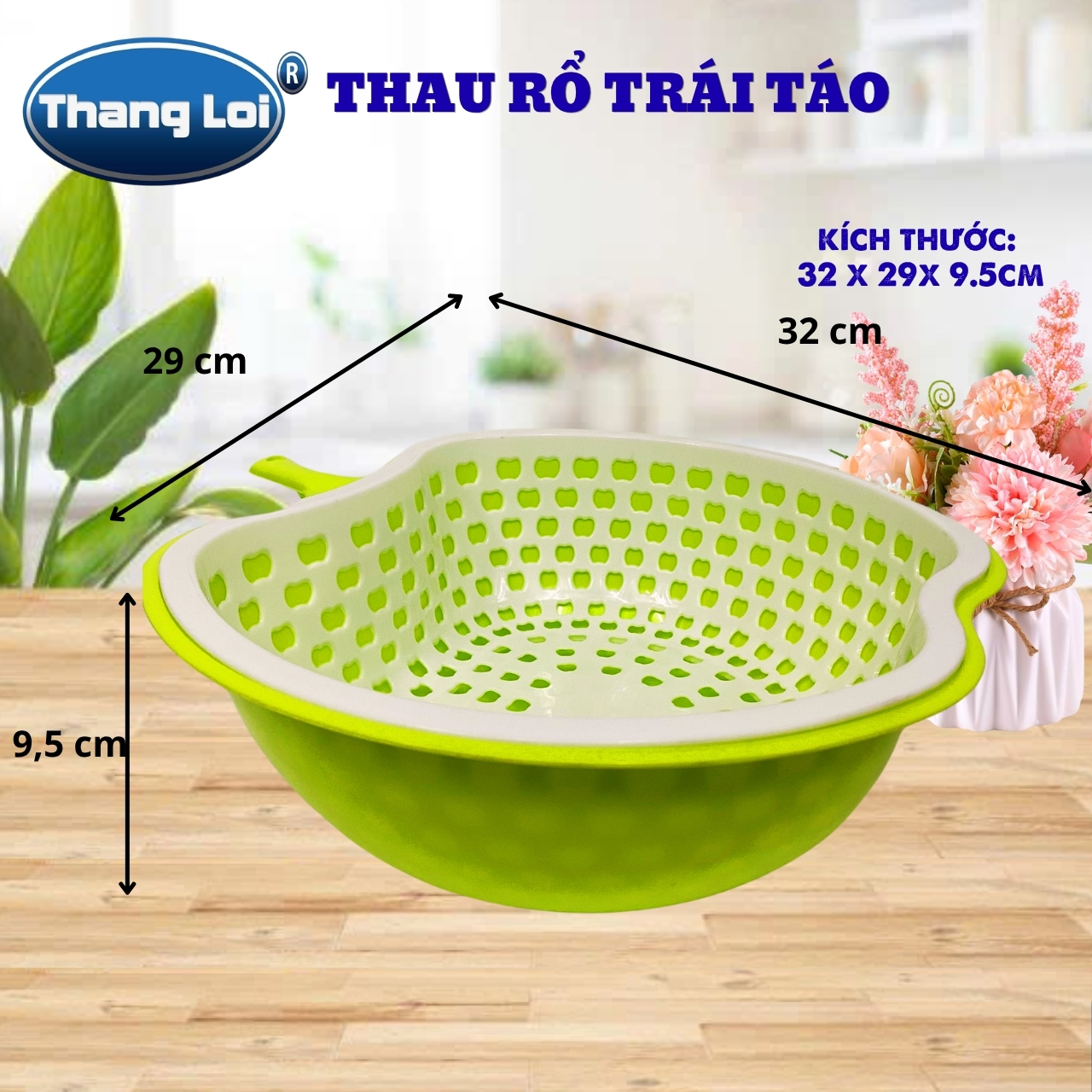 THAU RỔ TRÁI TÁO