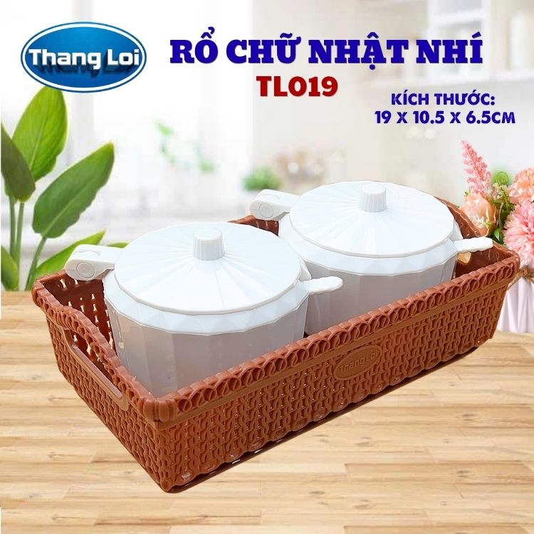 RỔ CHỮ NHẬT NHÍ