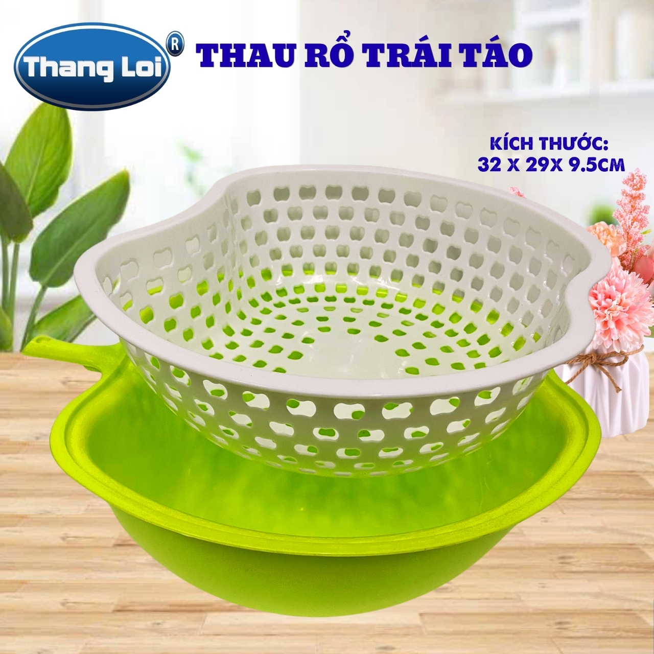 THAU RỔ TRÁI TÁO