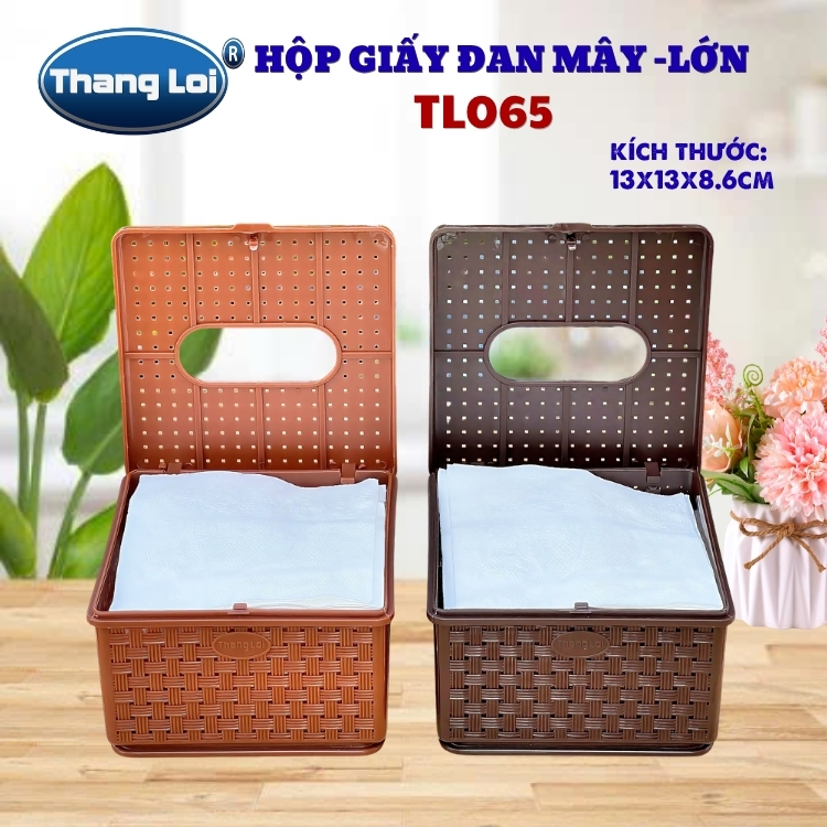 HỘP GIẤY VUÔNG TRUNG TL065