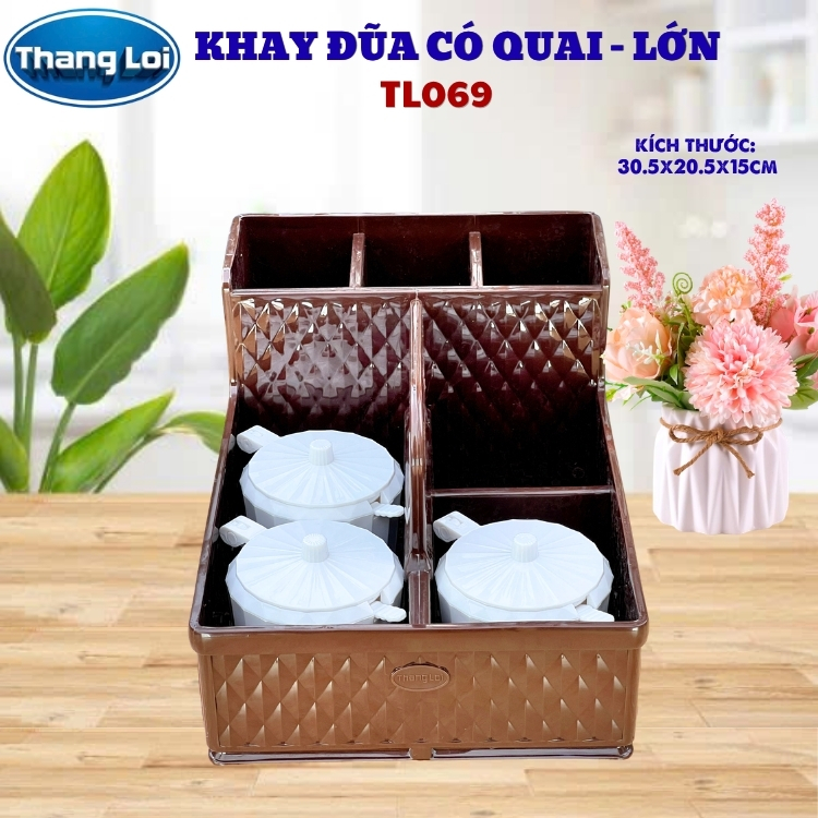 KHAY ĐŨA CÓ QUAI - SIZE LỚN TL069