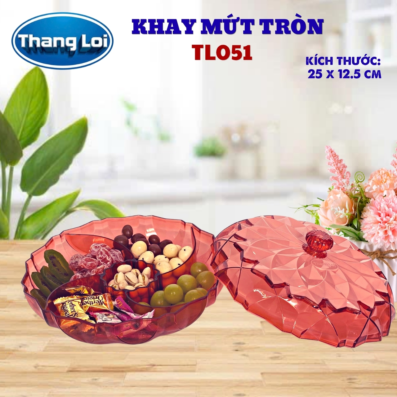 KHAY MỨT TRÒN