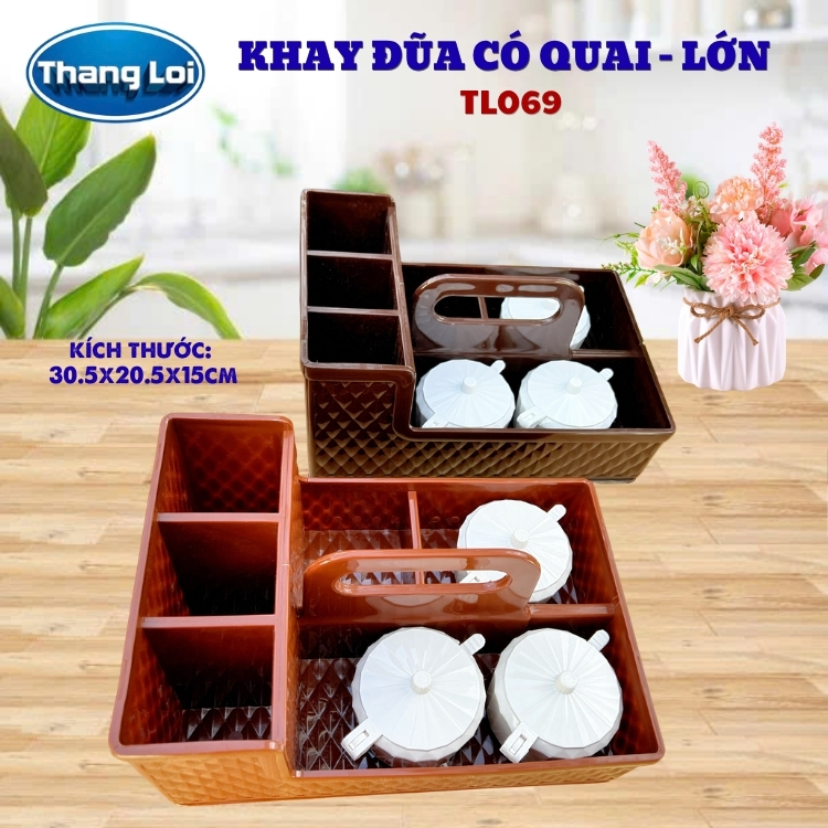 KHAY ĐŨA CÓ QUAI - SIZE LỚN TL069