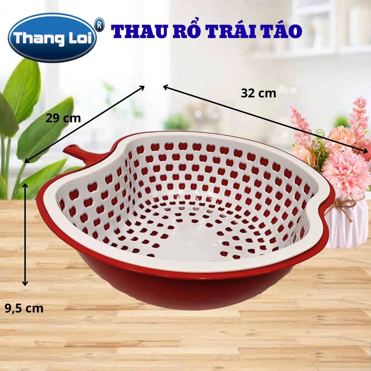 THAU RỔ TRÁI TÁO