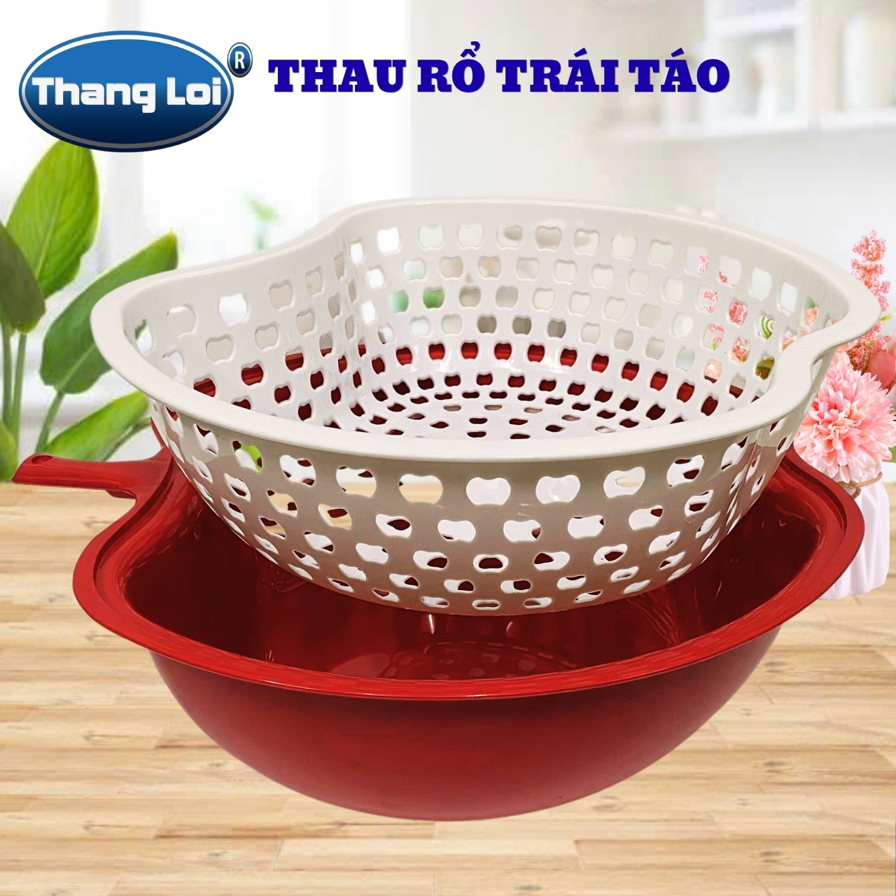 THAU RỔ TRÁI TÁO