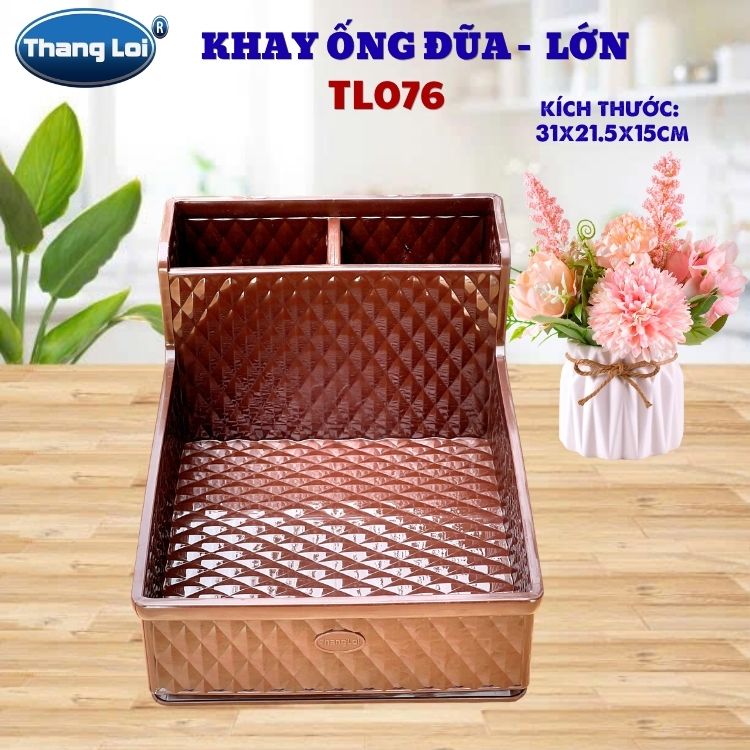 Khay Đựng Đũa Muỗng Nhà Hàng Quán Ăn Kèm Khay Gia Vị Size Lớn TL076